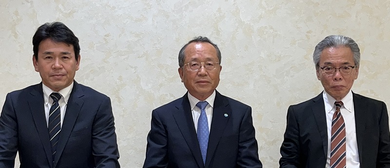 経営管理委員会 会長 社領弘、経営管理委員会 副会長 橘智史、代表理事 理事長 黒田俊文