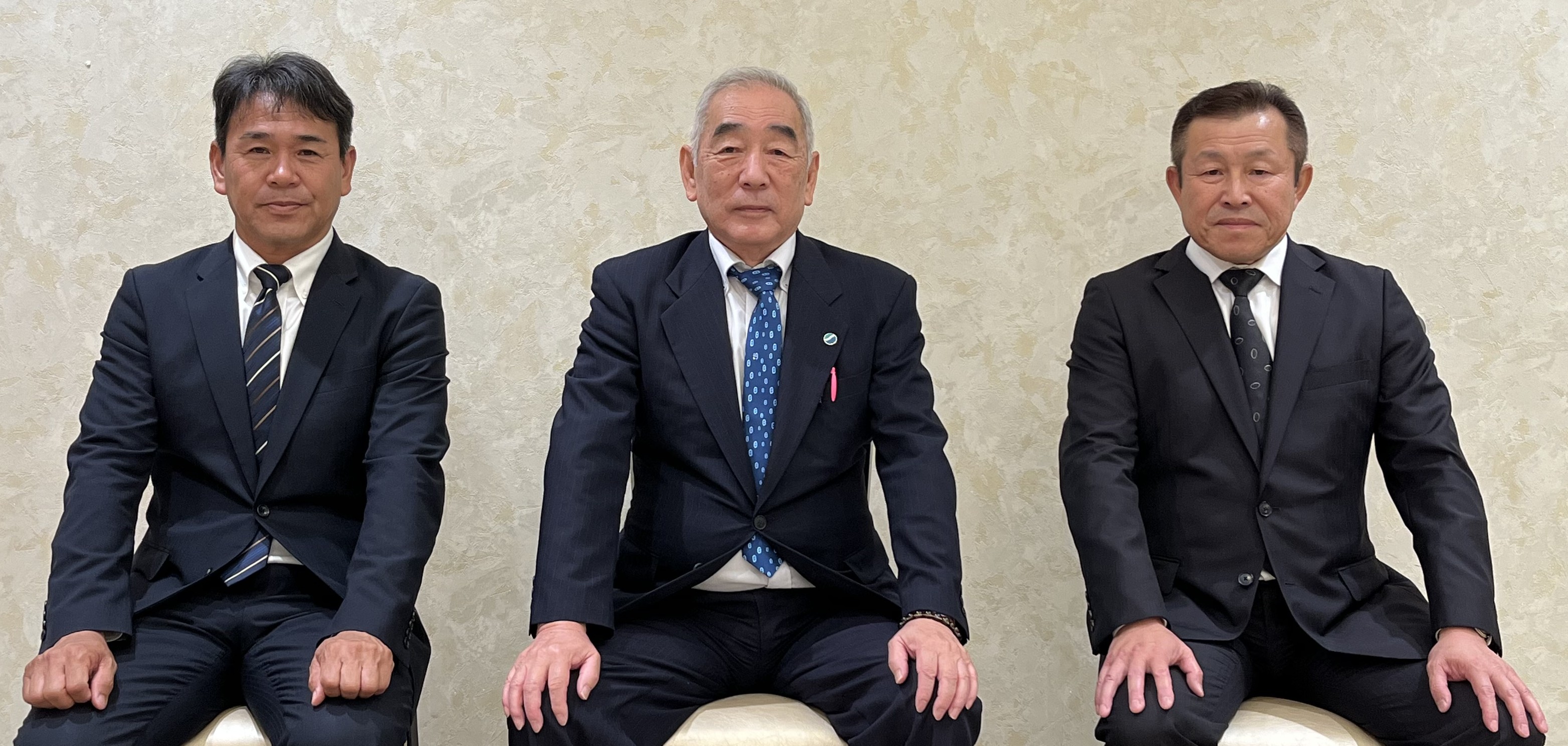 経営管理委員会 会長 村瀬晴好、経営管理委員会 副会長 橘智史、代表理事 理事長 中出好彦